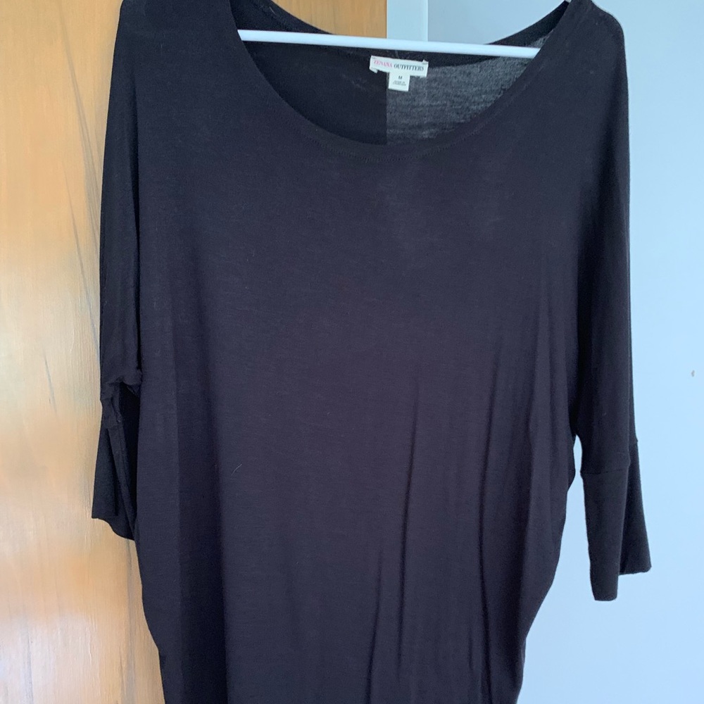 Dolman top- black